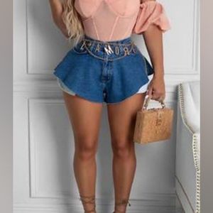 Denim short